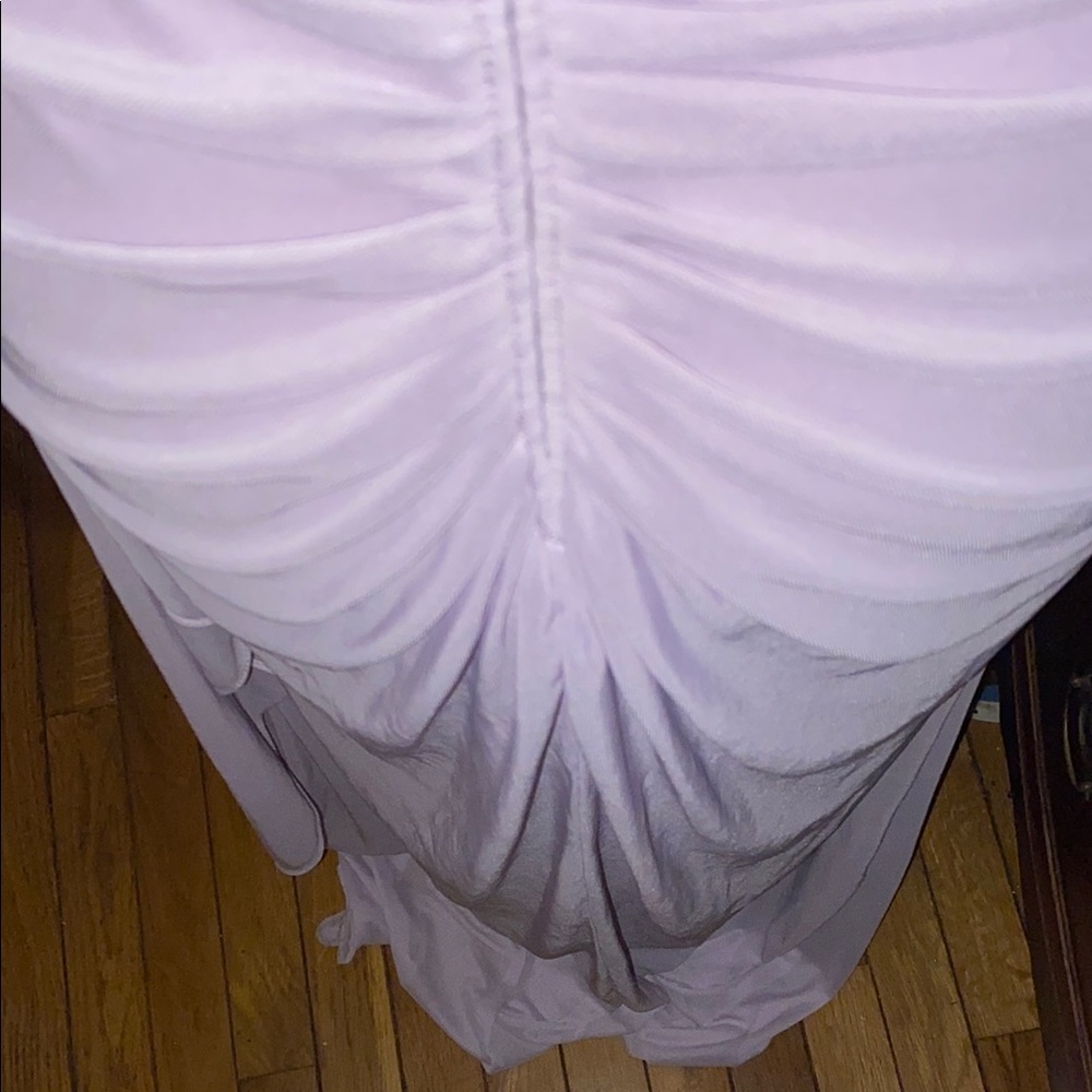 David's Bridal Elegant Lavender Dress - Picture 8 of 11